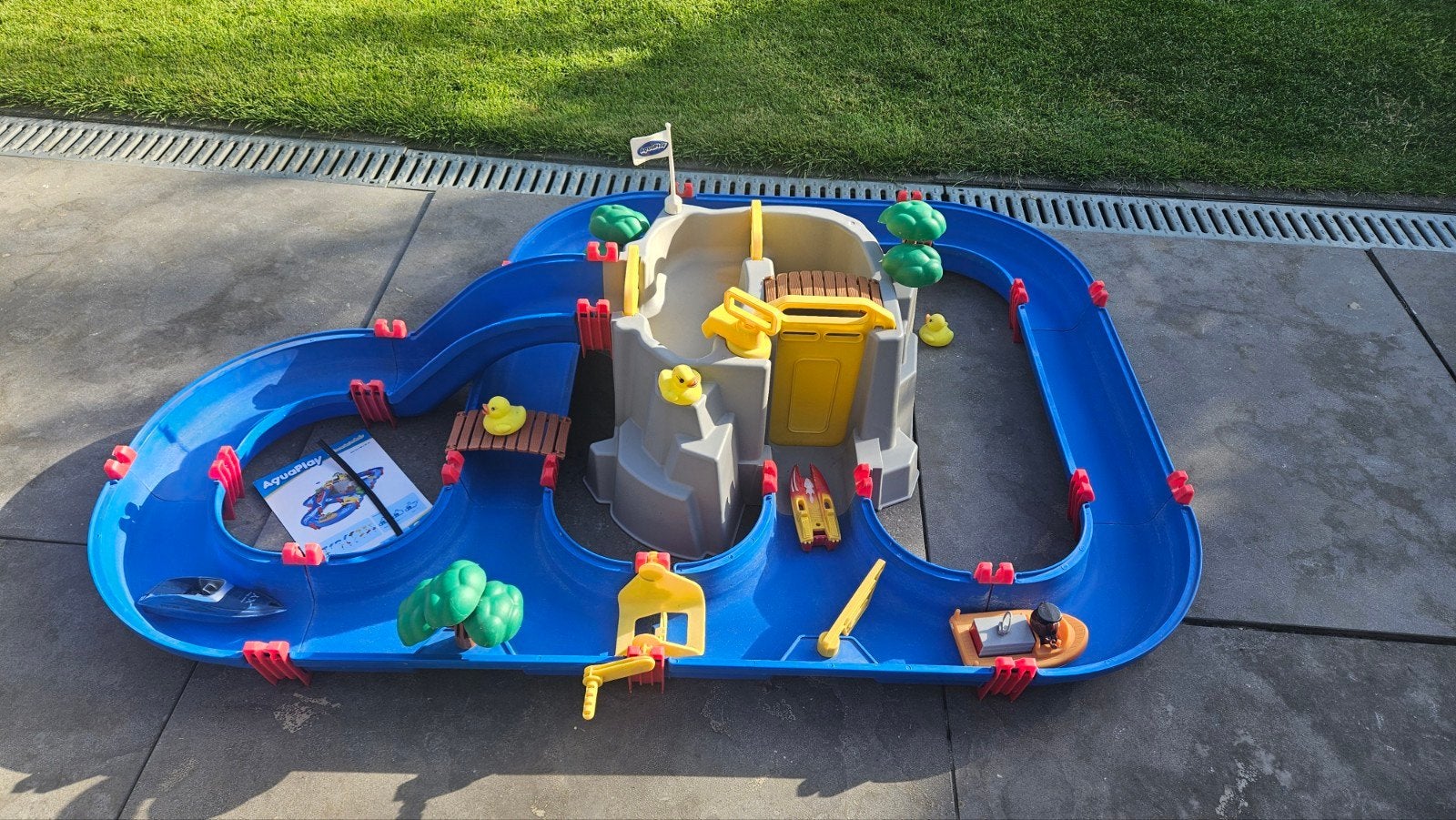 Aquaplay Waterbaan met accessoires, Kinderen en Baby's, Ophalen of Verzenden, Gebruikt, Jongen of Meisje