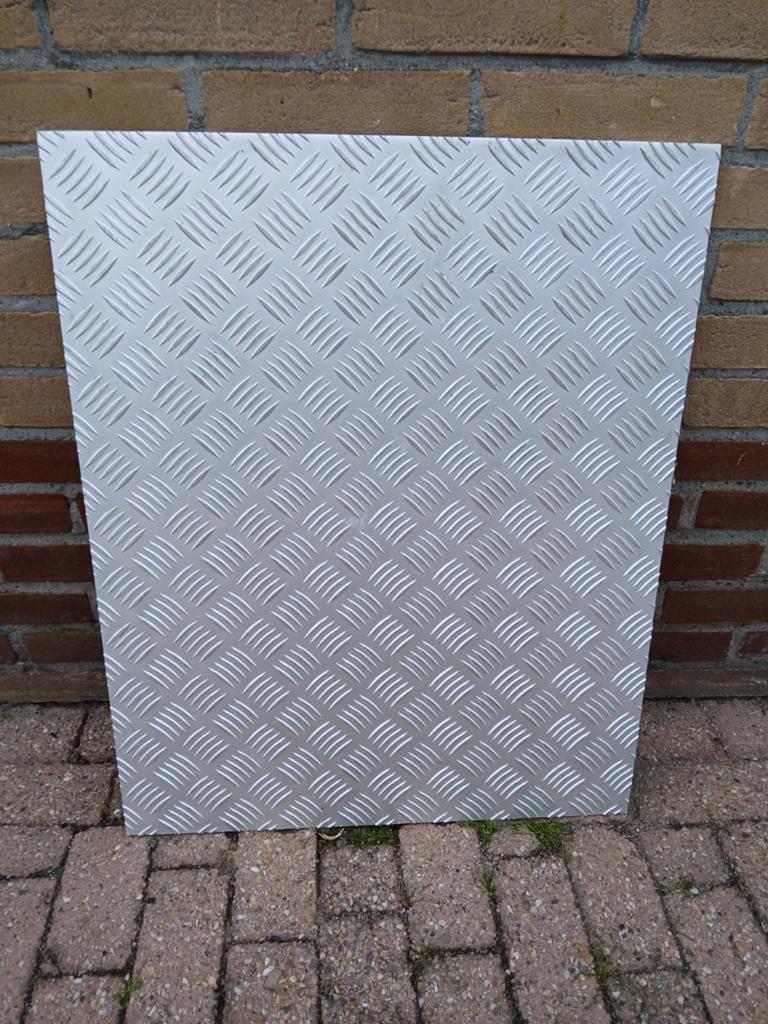 Traanplaat aluminium in verschillende maten, Doe-het-zelf en Verbouw, Ophalen