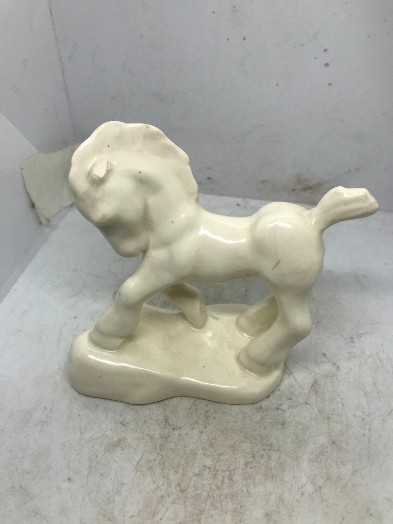 art deco plateel paard gouda zuid holland, Antiek en Kunst, Ophalen of Verzenden