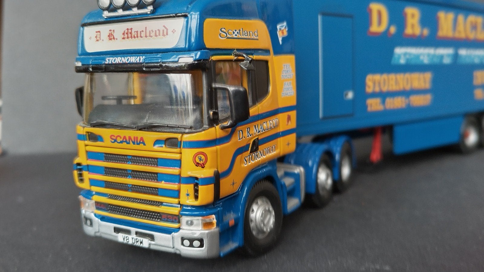 Scania L d.r. Macleod  Inverness 1:50 Corgi Pol, Corgi, ., Zo goed als nieuw, Bus of Vrachtwagen