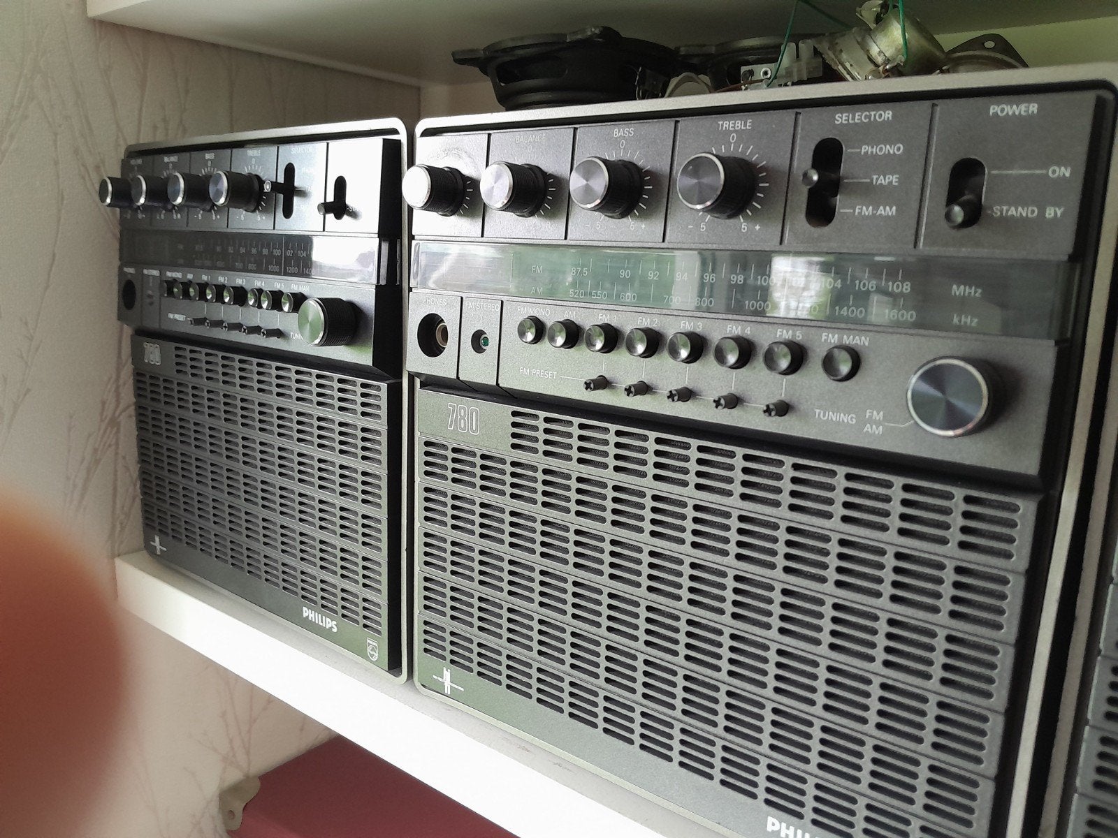 Philips vintage hifi apparatuur, Audio, Tv en Foto, Stereo-sets, Ophalen, Speakers, Philips