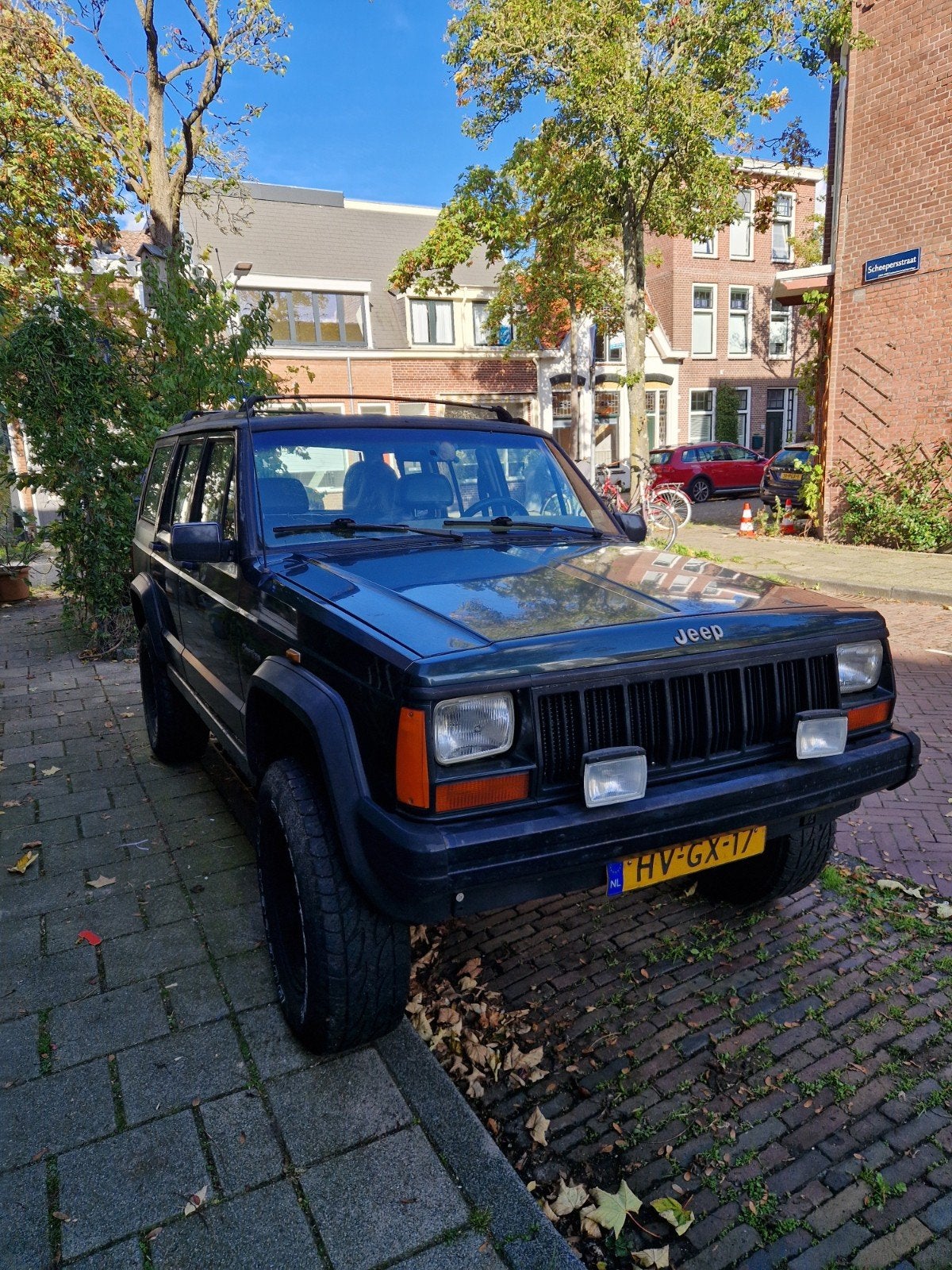 Jeep Cherokee 4.0 I Jamboree 4WD E2 1994 Groen, Auto's, Origineel Nederlands, 3960 cc, Handgeschakeld, Cherokee