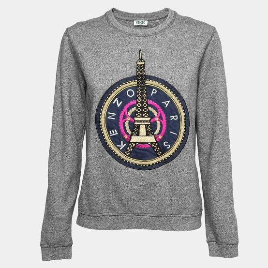 Grijze Kenzo trui designer dames unisex heren nieuw XS, Ophalen of Verzenden, Nieuw, Maat 34 (XS) of kleiner, Grijs