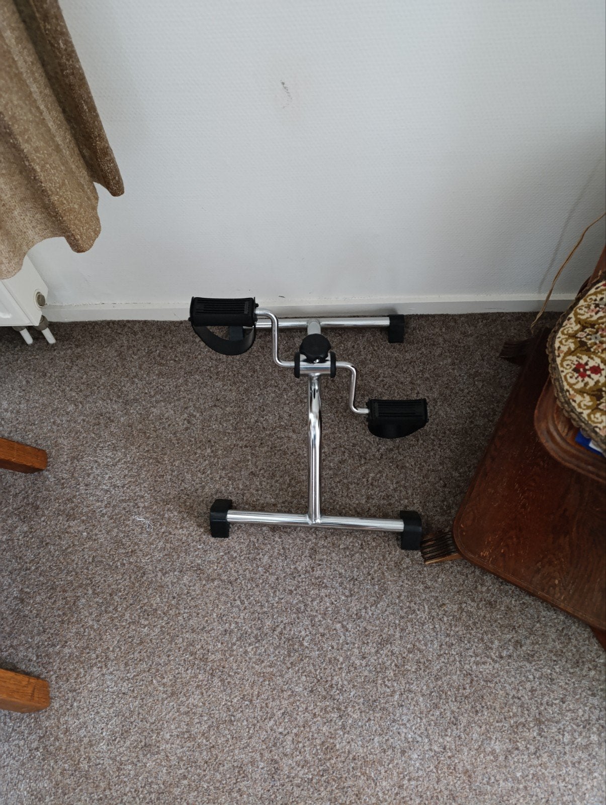 Compacte Fiets- en Handtrainer voor Thuisgebruik, Ophalen, Gebruikt, Metaal, Benen