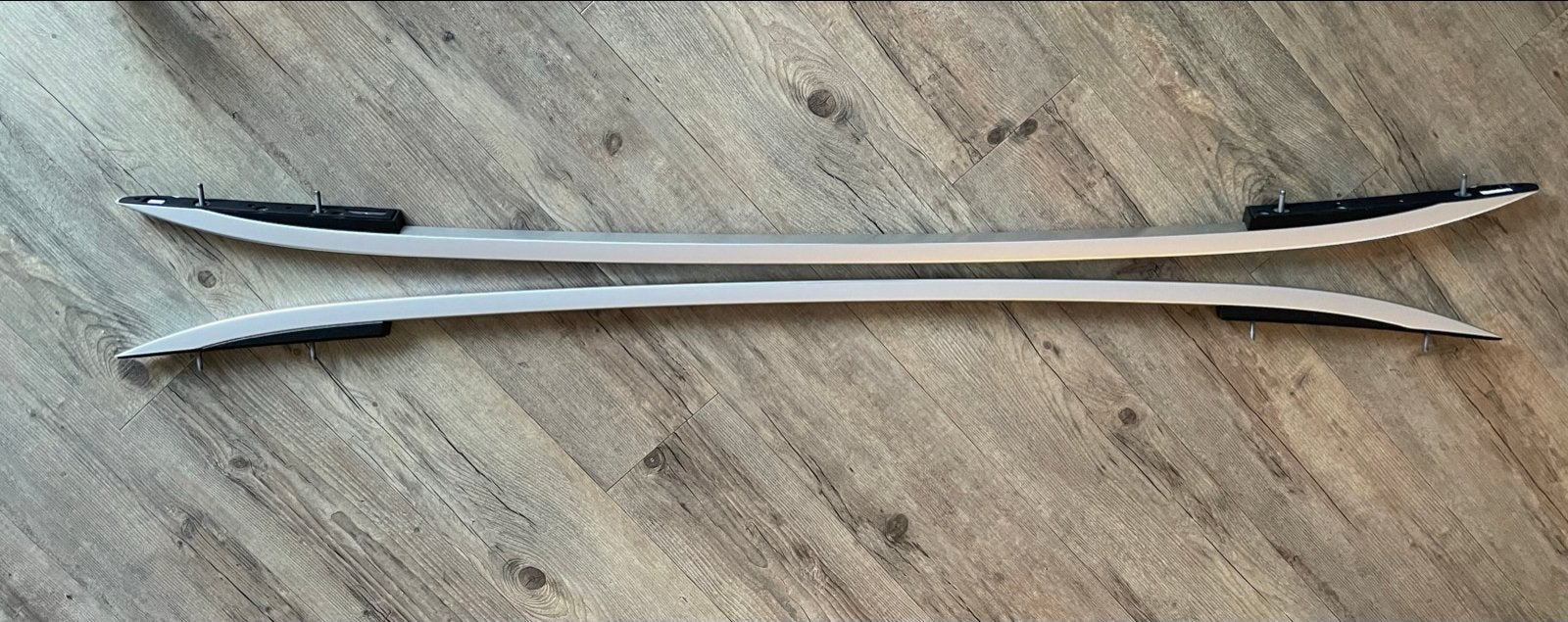 Originele VW Tiguan 2019 dakrails zilver, Auto diversen, Dakdragers, Ophalen, Gebruikt