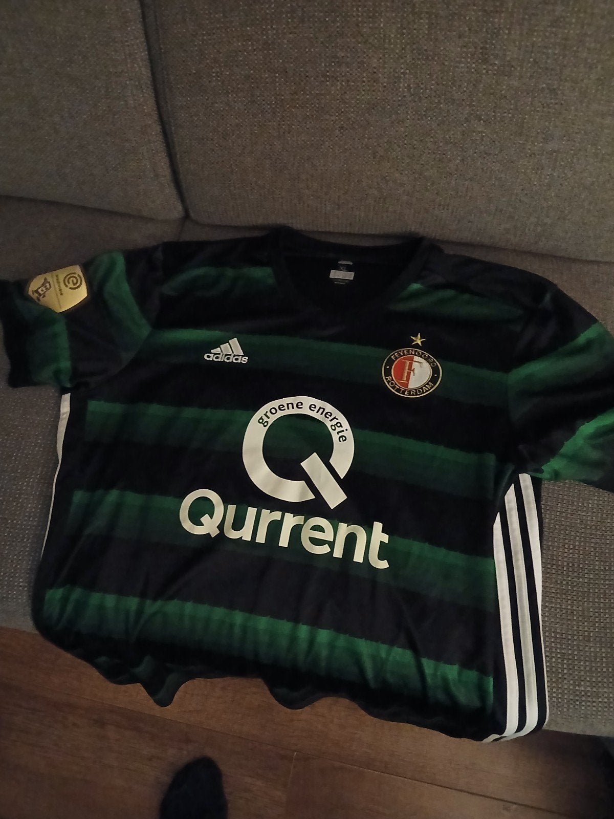 Feyenoord uitshirt 2017/2018 Vd Werf #13 - maat XL, Maat XL, Ophalen of Verzenden, Zo goed als nieuw, Shirt