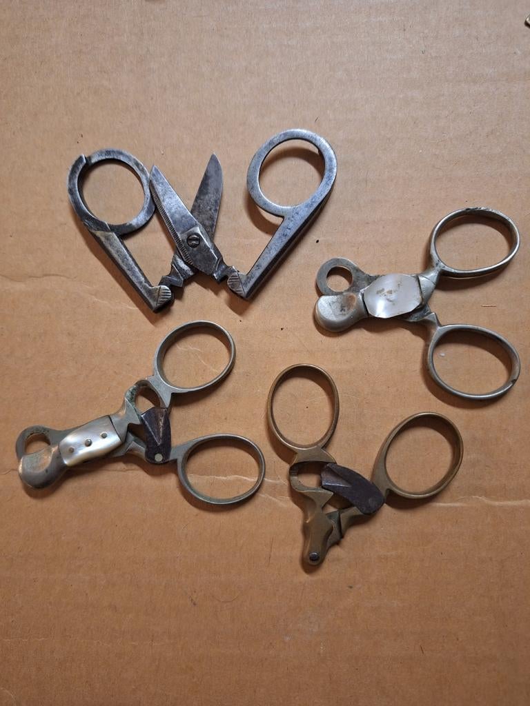 Lot antieke sigarenknippers, Ophalen of Verzenden