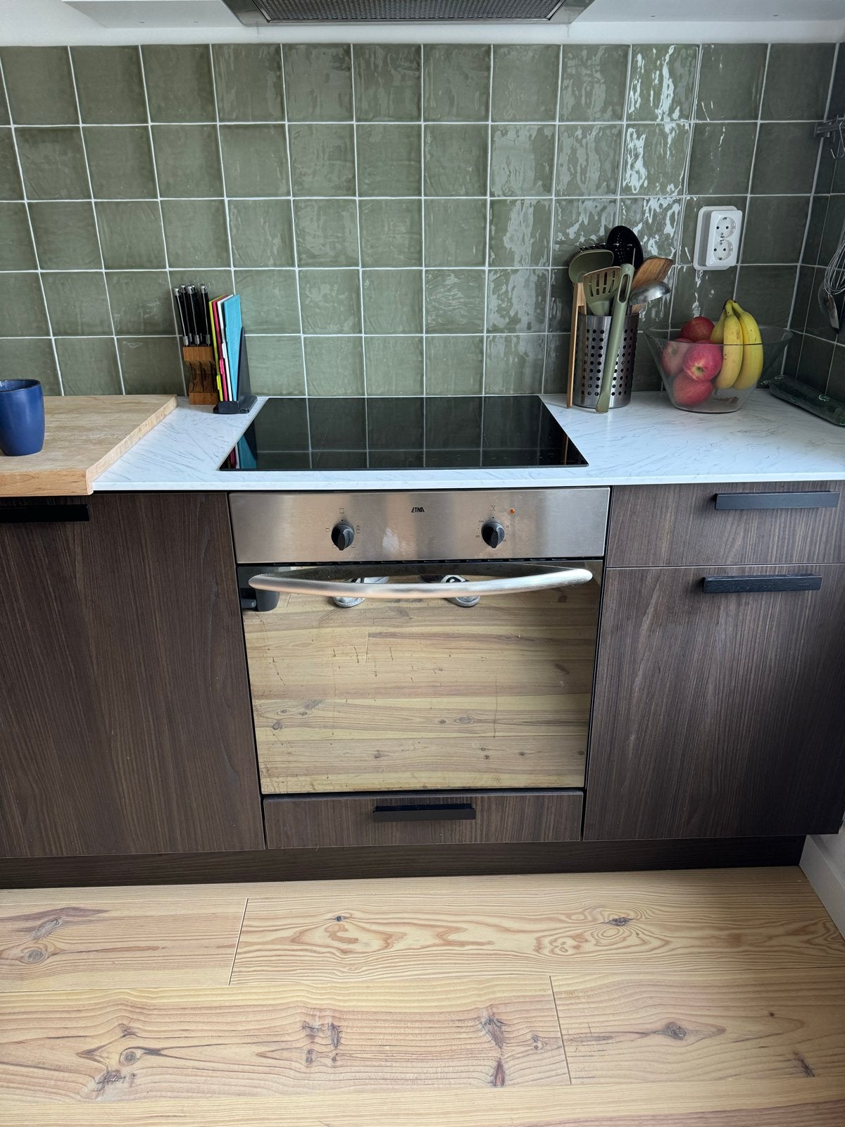 Etna Inbouw Oven 60x60cm - werkt nog goed!, Ophalen, Gebruikt, Oven, Inbouw