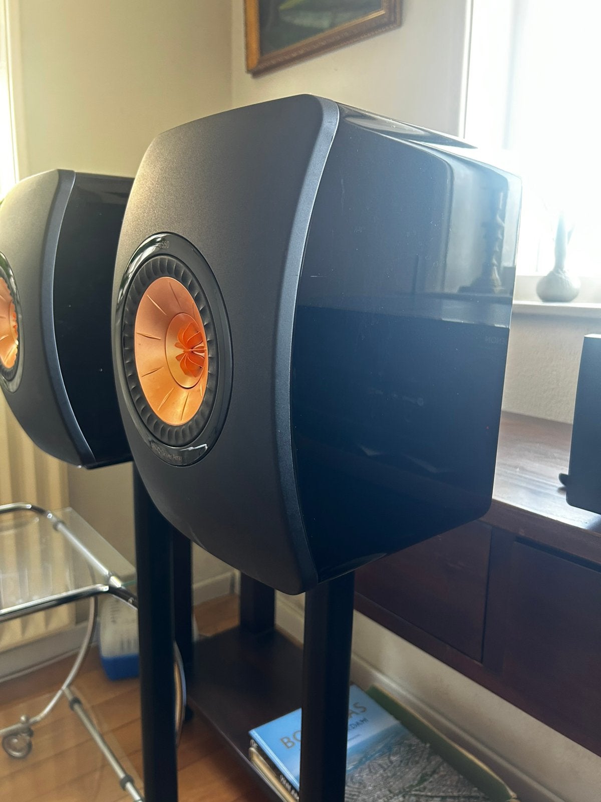 Kef LS50, Audio, Tv en Foto, Luidsprekers, Ophalen, Gebruikt, Overige typen, Overige merken