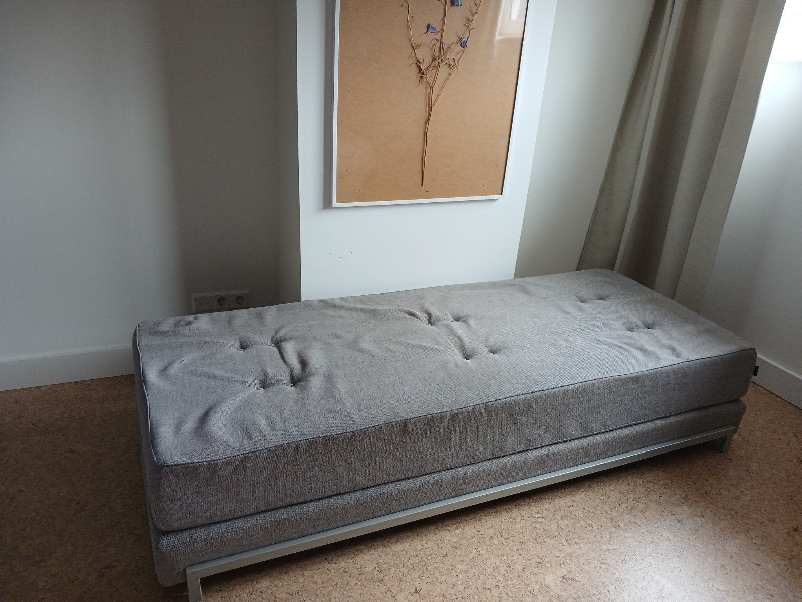 Daybed van softline Deens design SNEL WEG, Ophalen, Gebruikt, Tweepersoons, Rechte bank