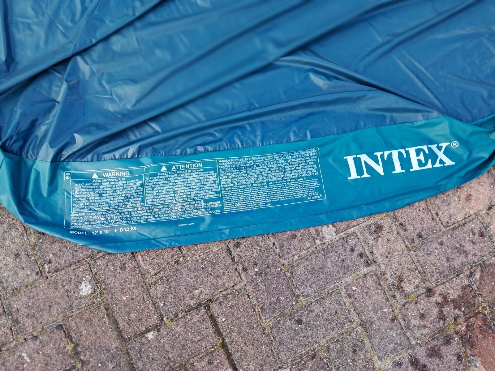 Intex zwembadzeil afdekzeil 366 cm., Tuin en Terras, Zwembad-toebehoren, Ophalen of Verzenden, Nieuw, Afdekzeil