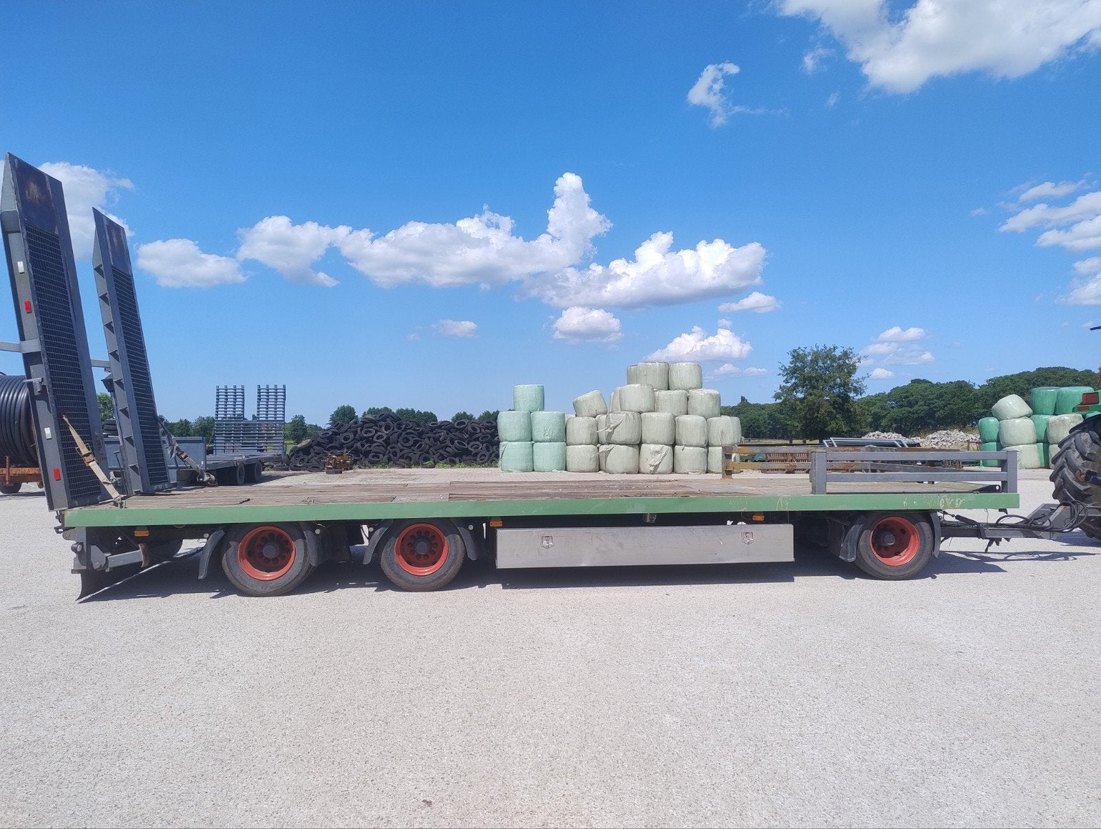 Landbouw Dieplader 8.40lang, Ophalen of Verzenden, Transport