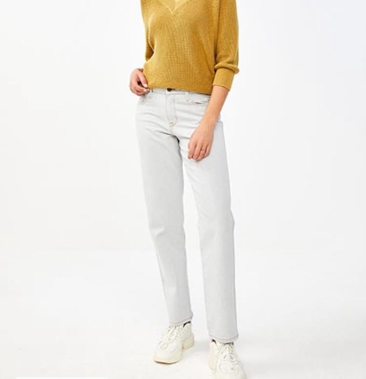 Nieuwe By-bar jeans model Mook in lichtgrijs, mt xs, Ophalen of Verzenden, Nieuw, Grijs, W27 (confectie 34) of kleiner