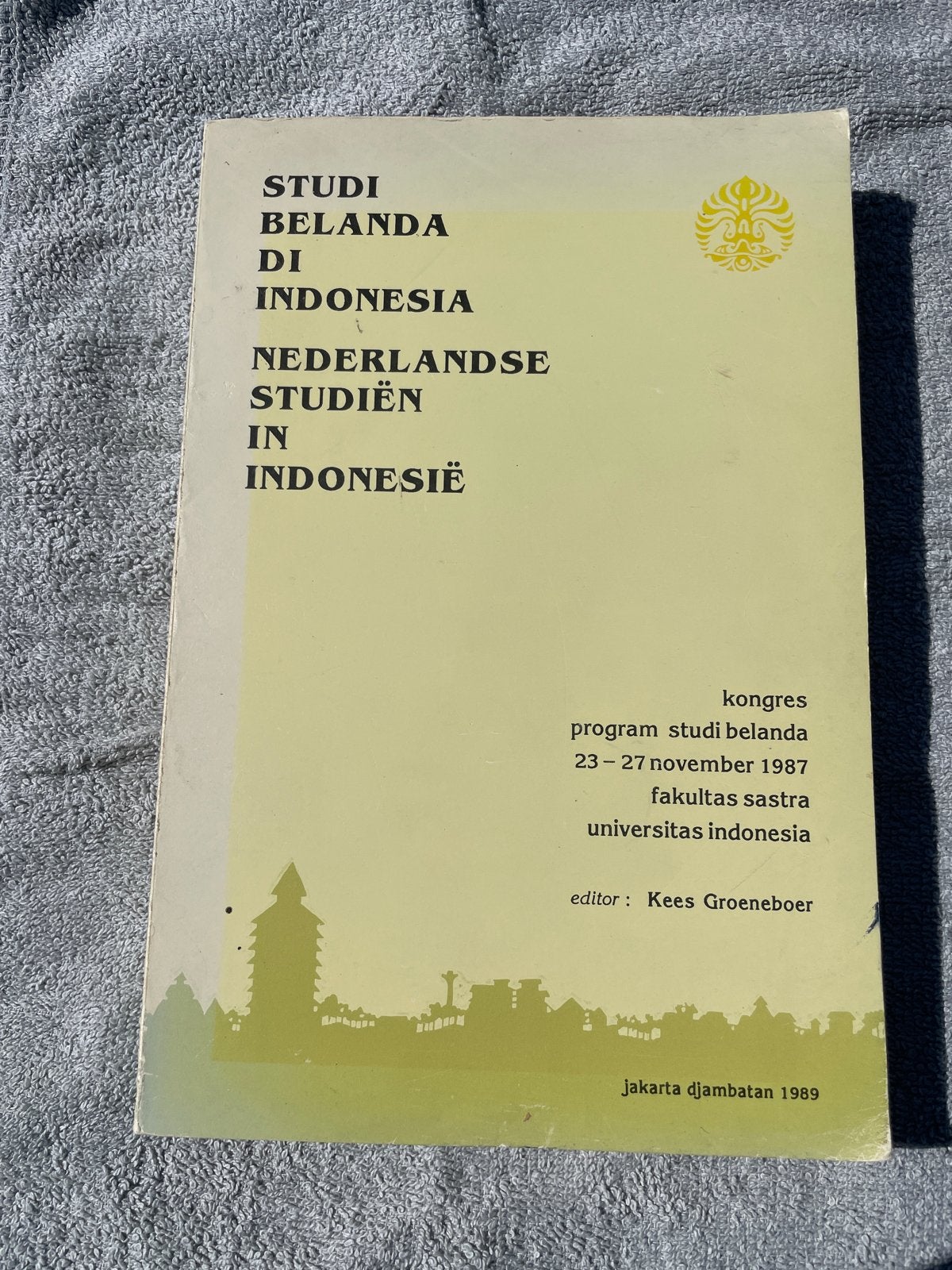 Studi Belanda di Indonesië - Kees Groeneboer (1989), Ophalen of Verzenden, Zo goed als nieuw