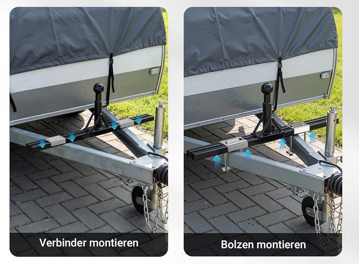 Hulpstuk om fietsdrager op de dissel te plaatsen, Ophalen of Verzenden, Nieuw