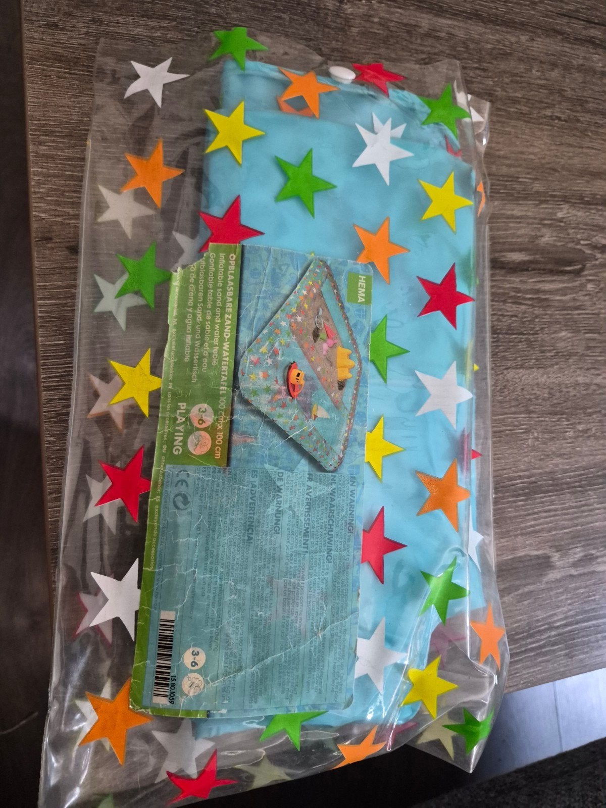 nieuw opblaasbare zand water tafel, Ophalen of Verzenden, Nieuw