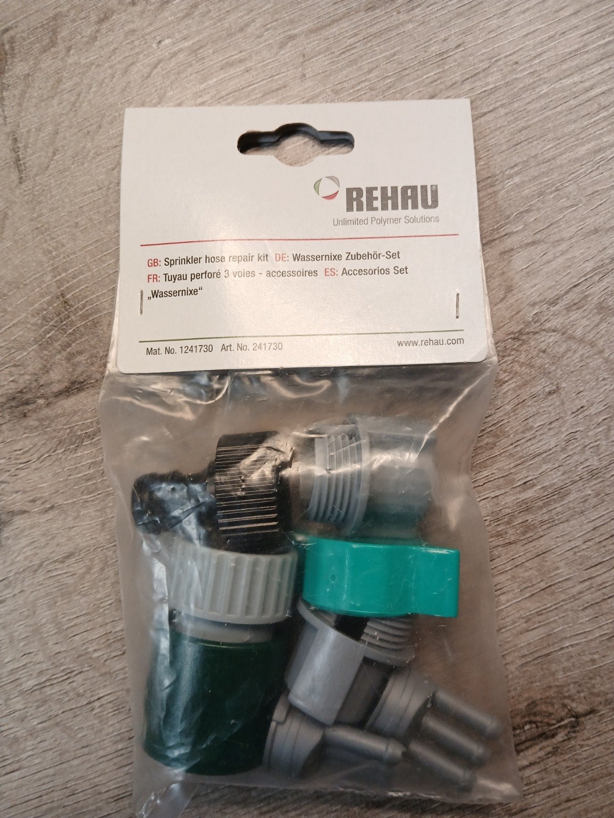 Rehau Wassernixe aansluitset voor sproeislang, Ophalen of Verzenden, Nieuw, Tuinslangkoppeling