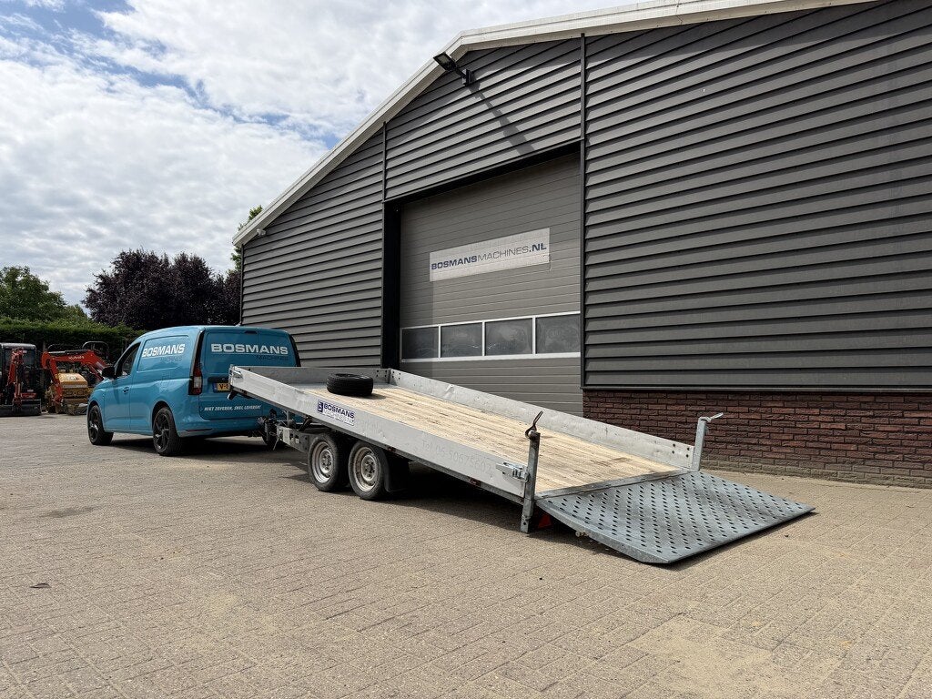 Humbaur machinetransporter kantelbaar 3500 kg, Gebruikt