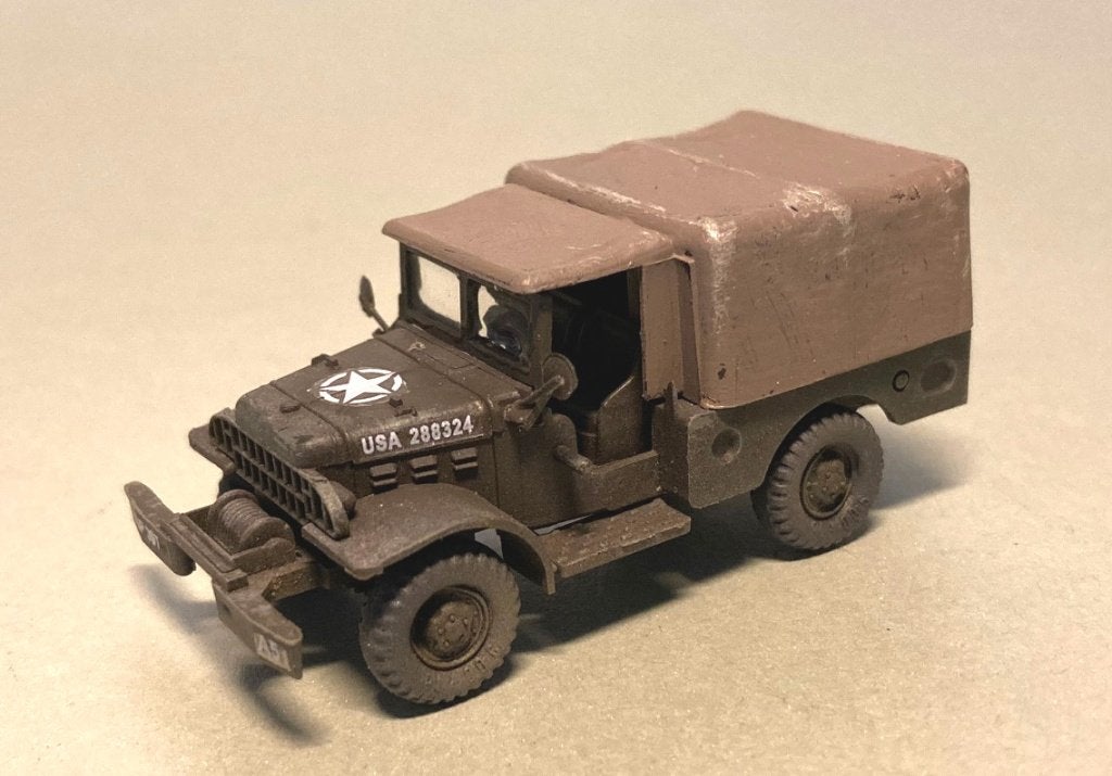 MINITANK  Dodge Weapon Carrier, Hobby en Vrije tijd, Ophalen of Verzenden, Gebruikt, Auto, Roco
