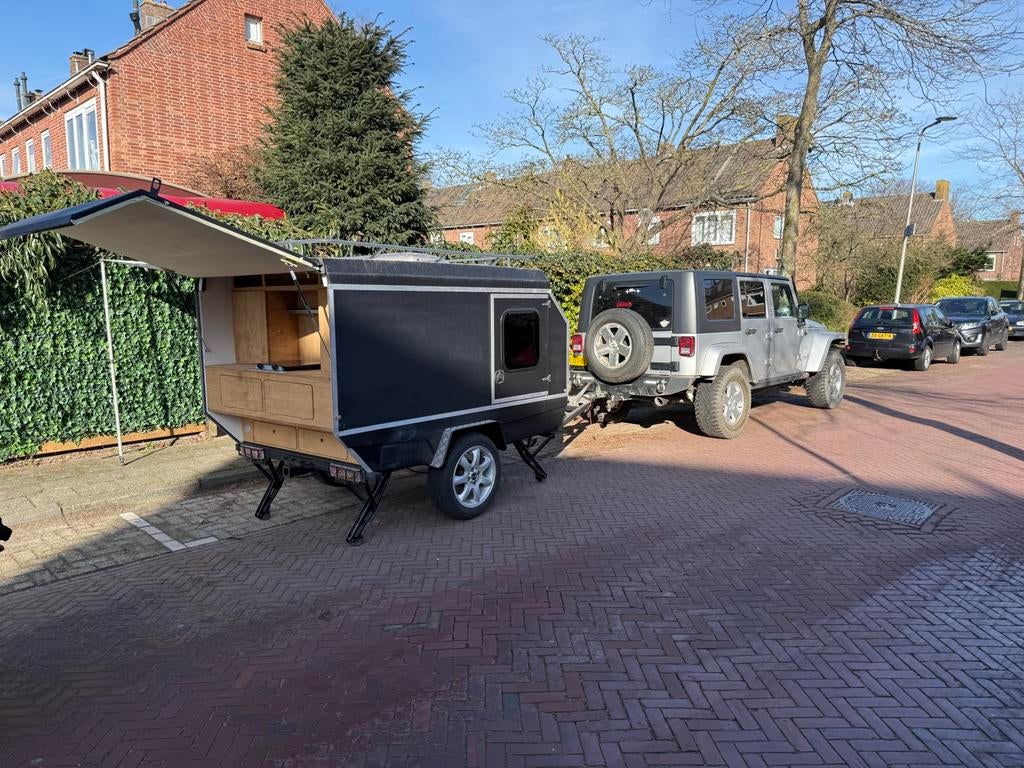 Allroad mini caravan, Caravans en Kamperen, Caravans, Rondzit, Tot en met 2, Particulier, Luifel