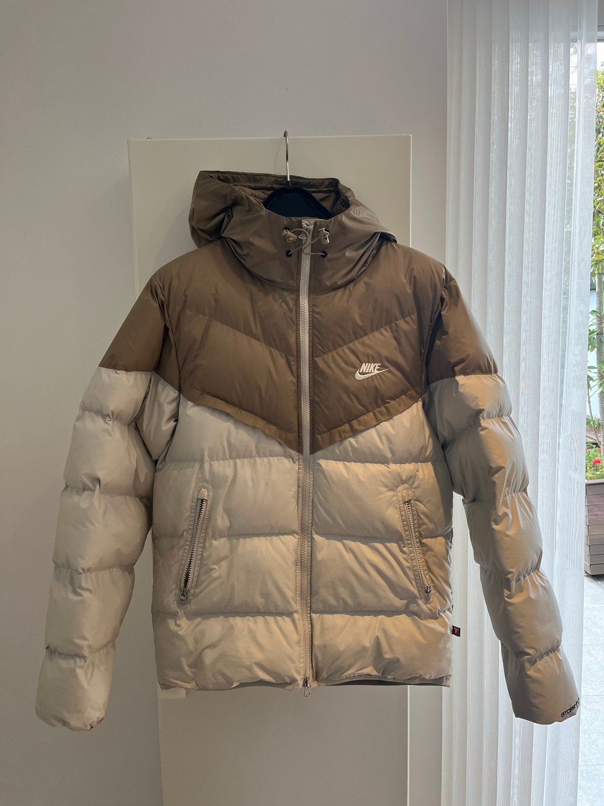 Nike Sportswear Down-Fill Windrunner Pufferjack - Maat S, Ophalen of Verzenden, Zo goed als nieuw, Maat 46 (S) of kleiner, Meerkleurig