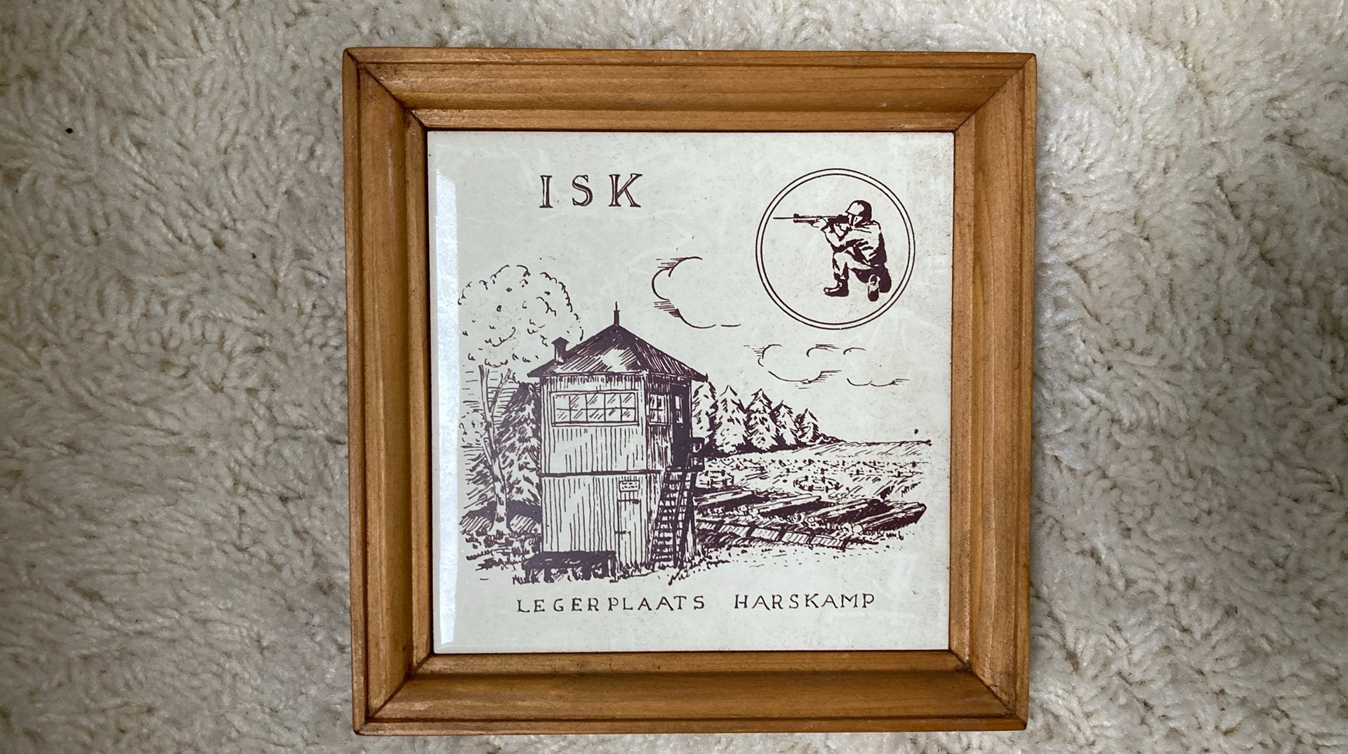 ISK Legerplaats Harskamp, Ophalen of Verzenden, Landmacht, Nederland
