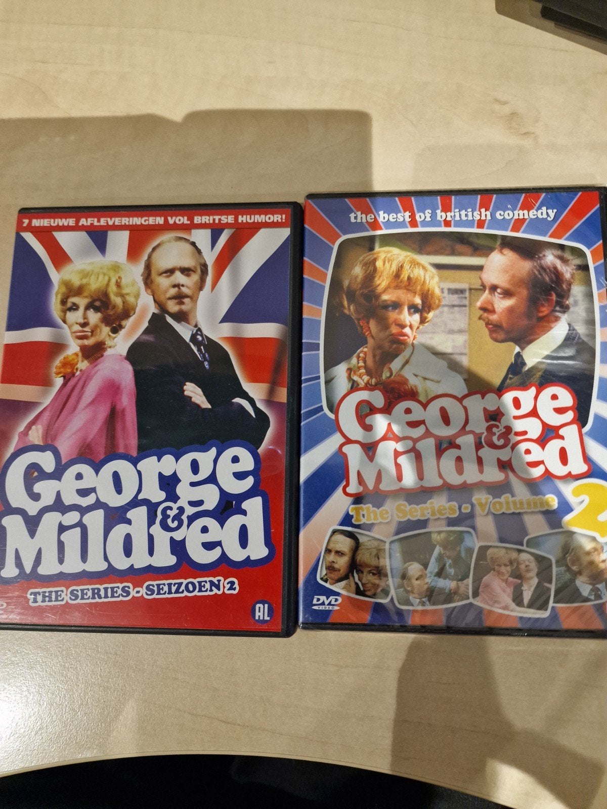 George & Mildred DVD Boxset - Seizoen 2 & Volume 2, Seizoen 2, Alle leeftijden, Nederlands, Ophalen of Verzenden