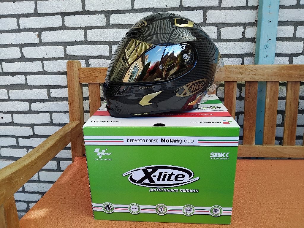 X-Lite 803 RS Gold Edition , maat XL , NIEUW !, Motoren, Kleding | Motorhelmen, Nieuw met kaartje, Heren, Nolan, XL