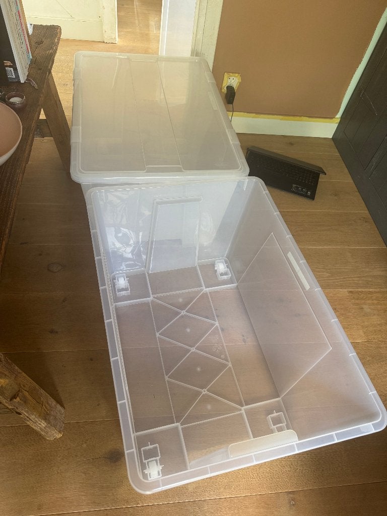 Opbergbakken IKEA, Doe-het-zelf en Verbouw, Kratten en Dozen, Ophalen, 40 tot 60 cm, Bak of Kist, 75 tot 100 cm