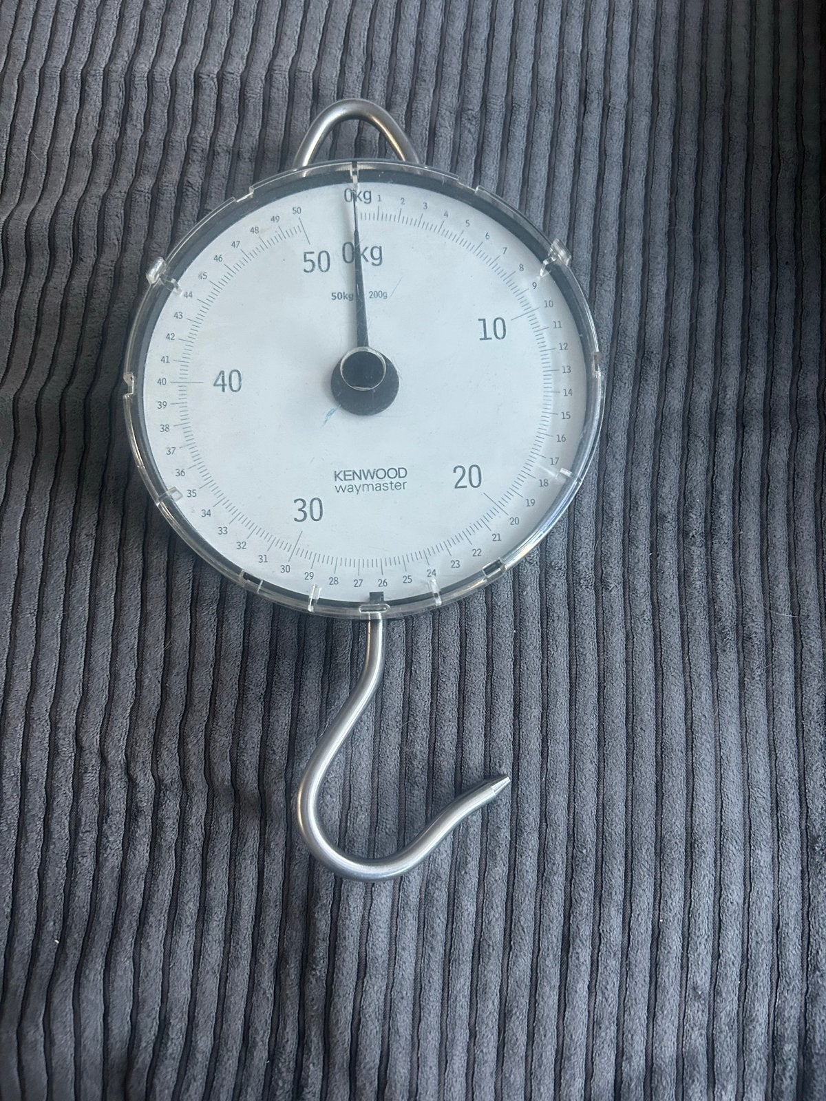 Kenwood Waymaster Hangweegschaal 50kg, Ophalen, Gebruikt, Analoog, 500 gram of grover