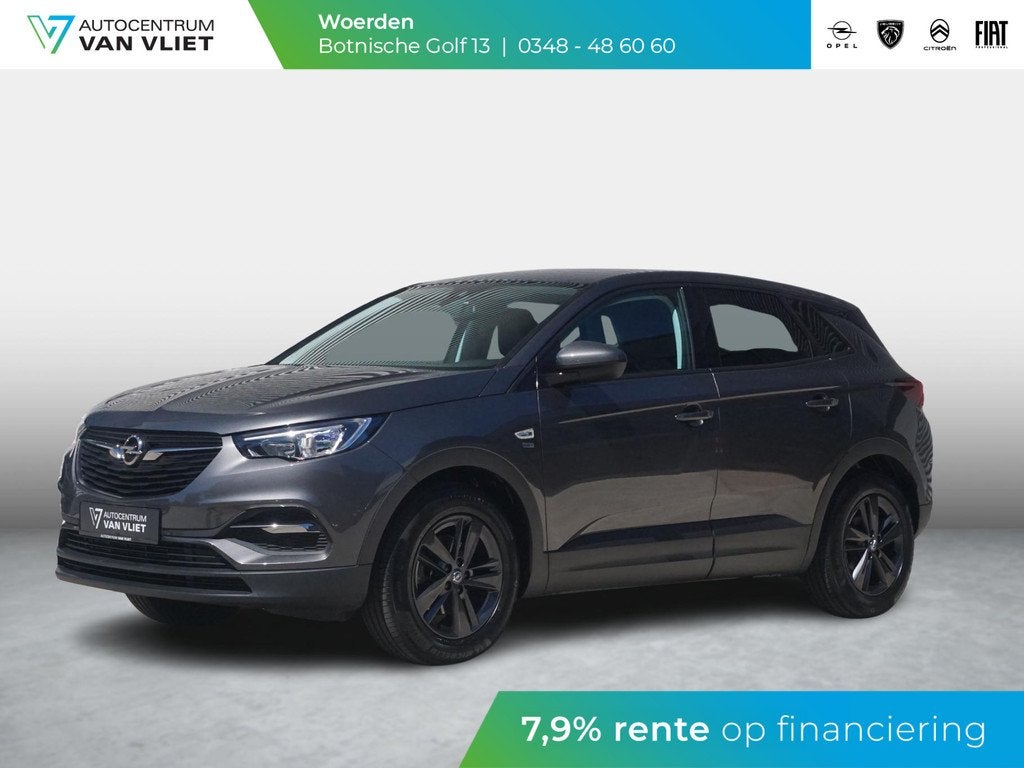 Opel Grandland X 1.2 Turbo 120 Jaar Edition Trekhaak, Auto's, Opel, Bedrijf, Te koop, Grandland X, ABS, Achteruitrijcamera, Airbags