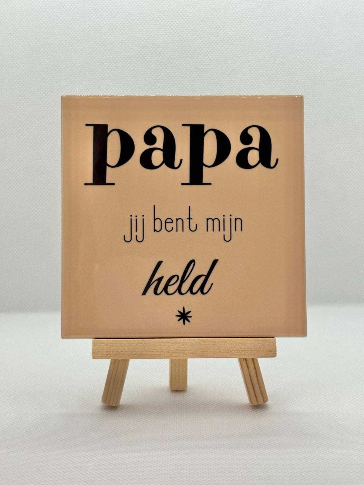 Decoratieve tegeltjes voor Vaderdag, Meerkleurig, Nieuw, Ophalen of Verzenden, Modern