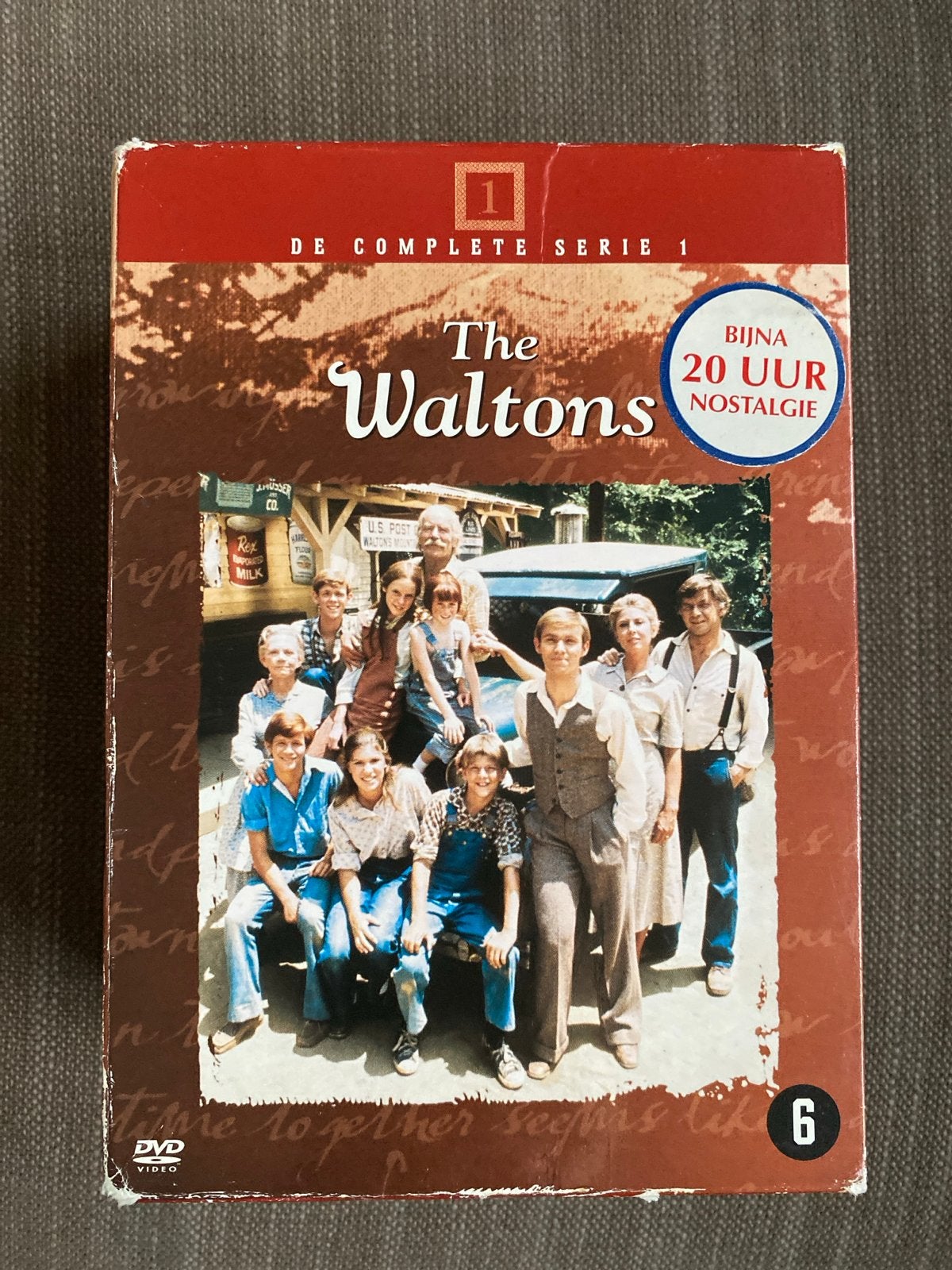 The Waltons - Serie 1 (mist dvd met afleveringen 7-12), Alle leeftijden, Ophalen of Verzenden, Gebruikt, Drama