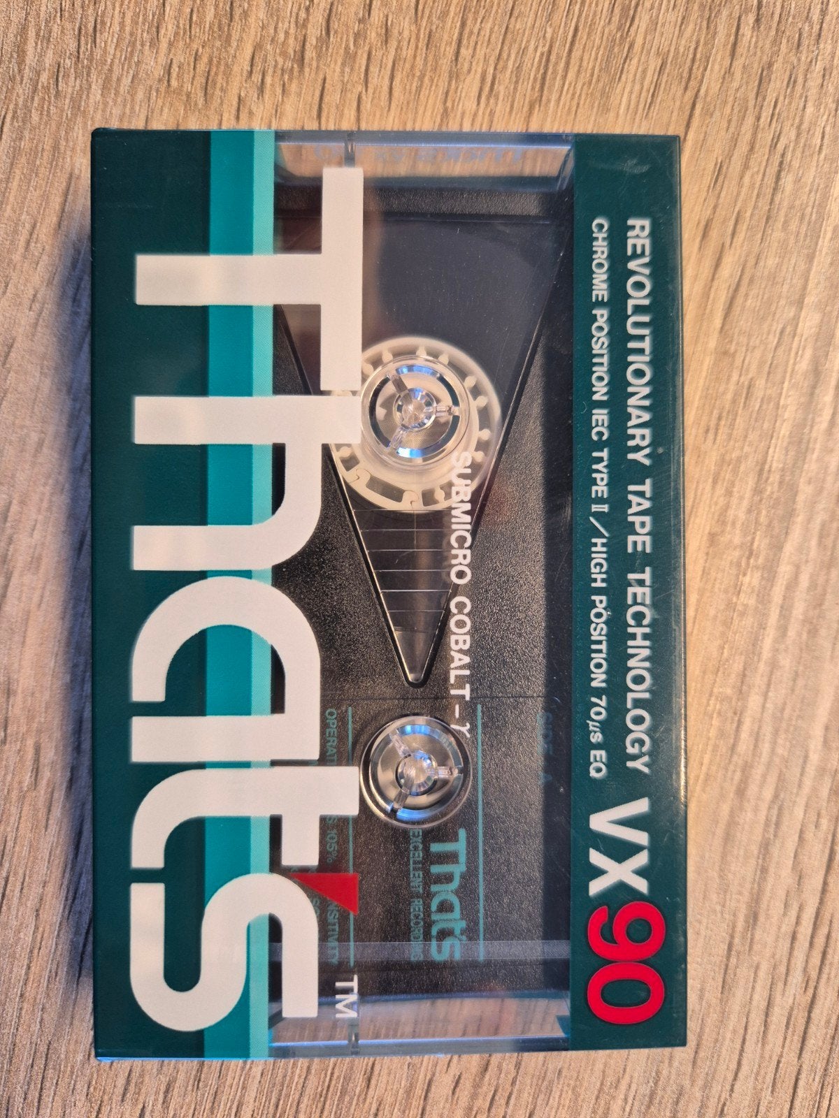 That's VX90 Cassettebandje - Nieuw en Geseald, Ophalen of Verzenden, Nieuw in verpakking, 1 bandje, Onbespeeld