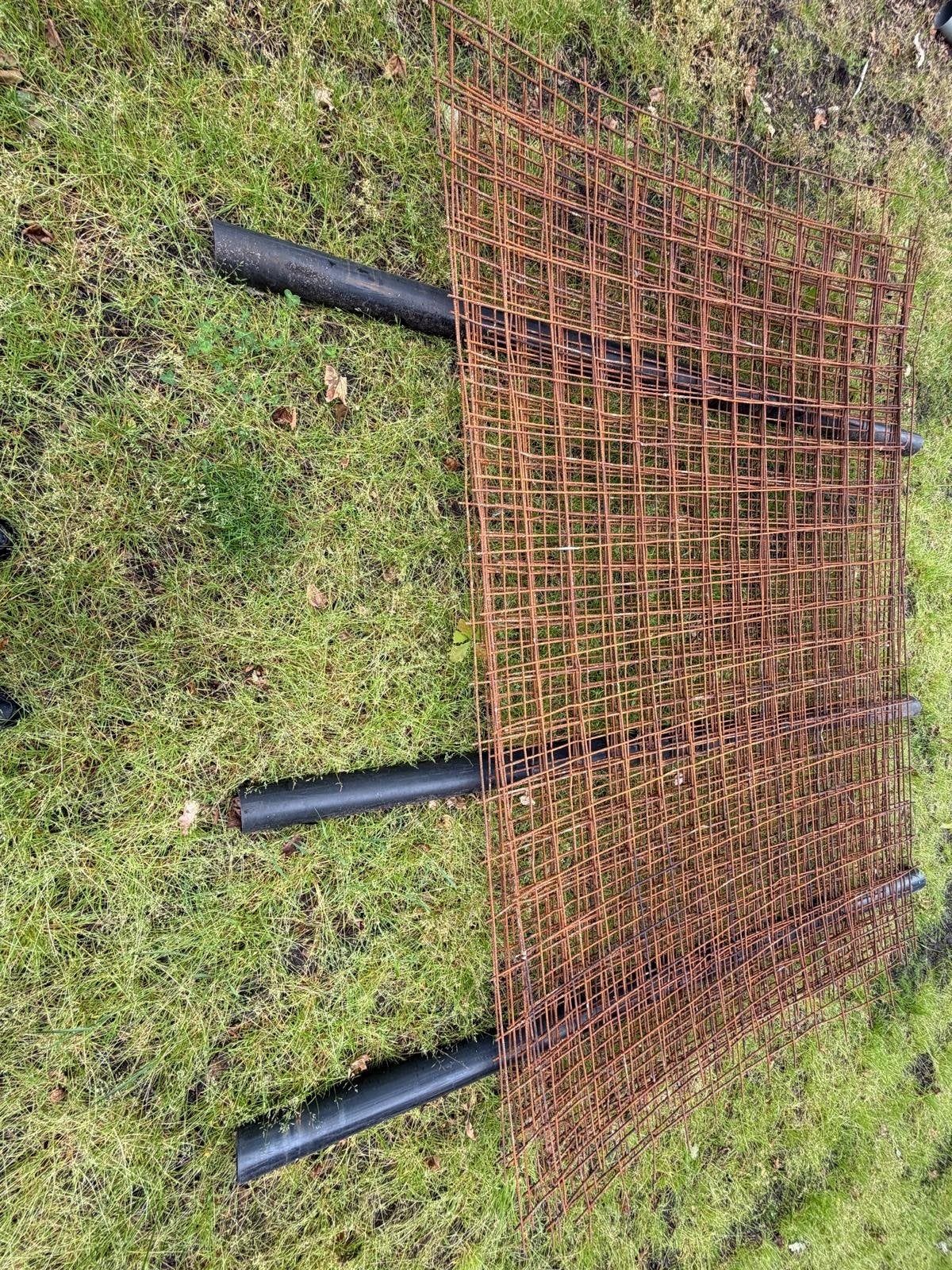Bouwstaalmatten, Tuin en Terras, Gaas en Draad, Ophalen, Gebruikt, 10 tot 20 meter, Gaas