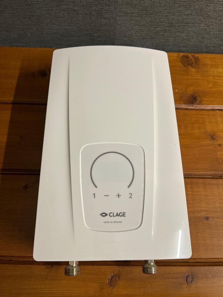 Clage CEX 4MF135E-13 elektronische 13.5kw doorstroomboiler, Zo goed als nieuw, Minder dan 20 liter, Onbekend, Boiler