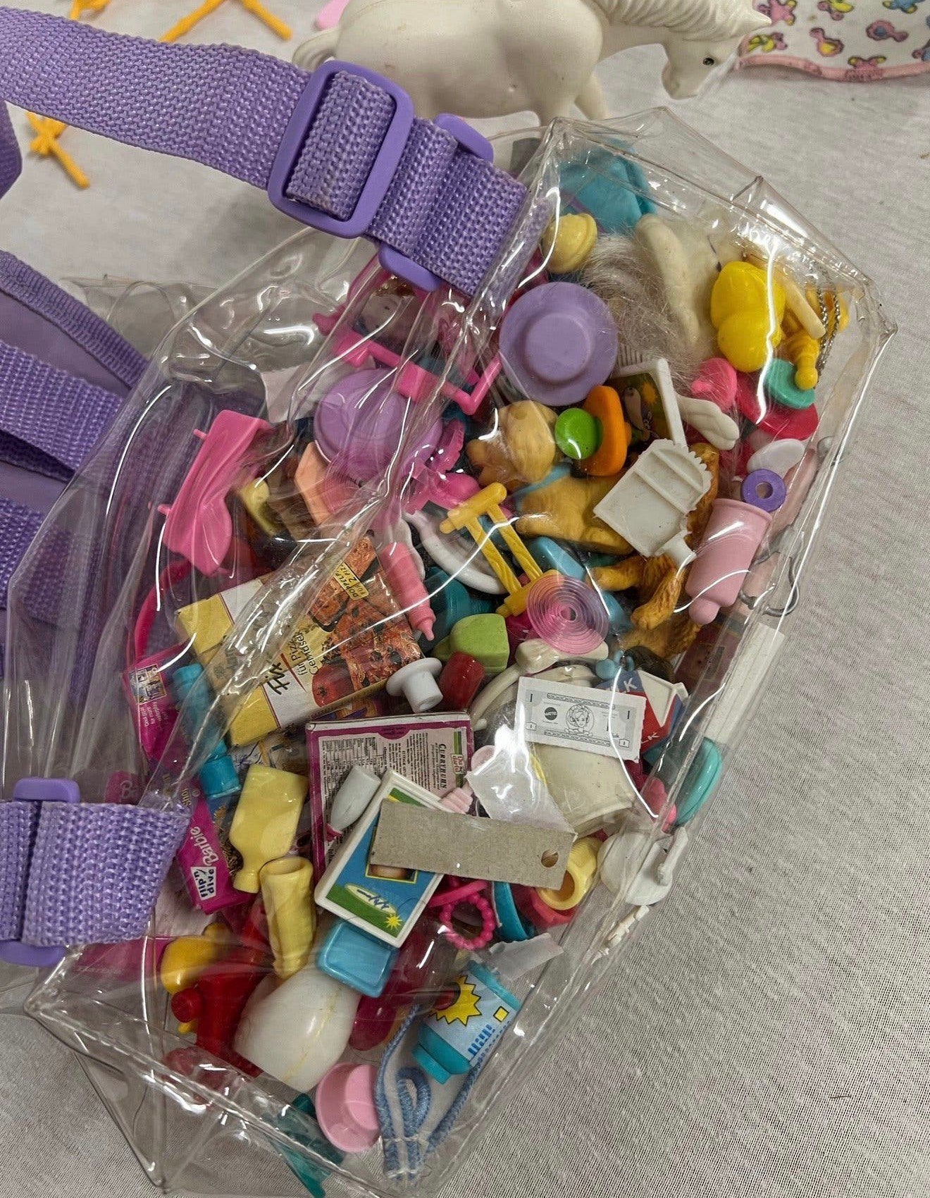 Partij oud vintage speelgoed, barbie cindy stacie mattel set, P, P, P, Ophalen of Verzenden