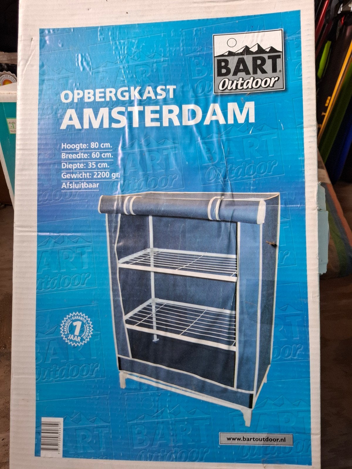 Opbergkasten voor op de Camping, Ophalen, Zo goed als nieuw