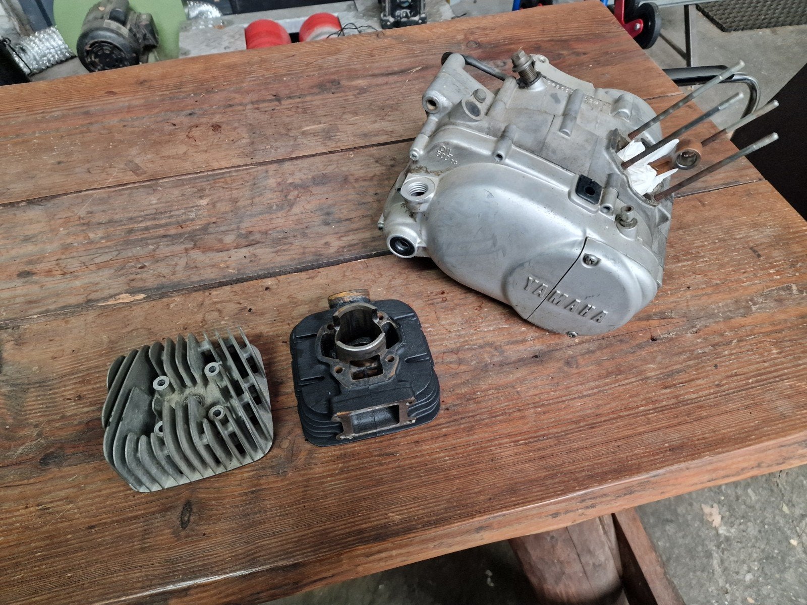 Yamaha MR 50 5 bak motorblok, in goede staat., Ophalen of Verzenden, Gebruikt, Blok, Yamaha