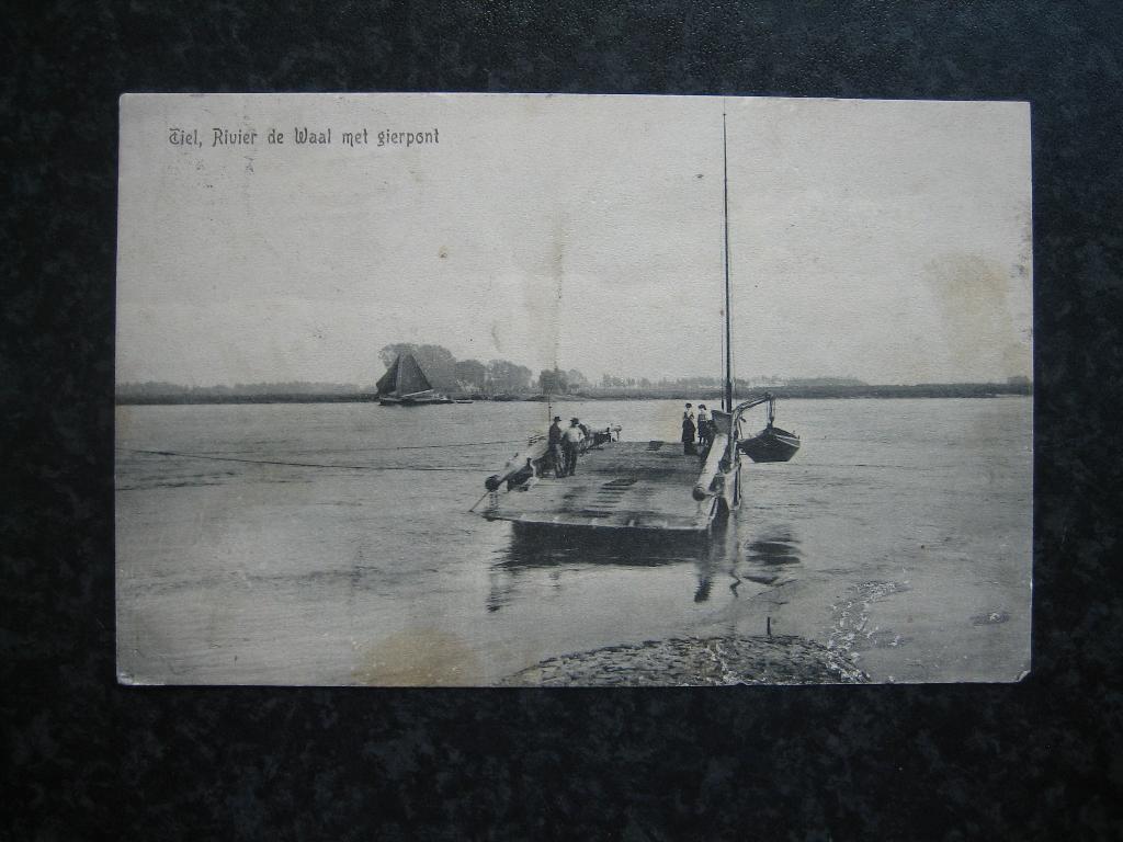 TIEL Waal met Gierpont 1911, Ophalen of Verzenden, Voor 1920, Gelderland