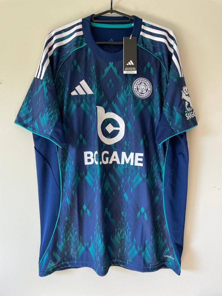 Leicester City Adidas Voetbalshirt Nieuw Maat XL 25/26 Away, Blauw, Ophalen of Verzenden, Adidas, Voetbal