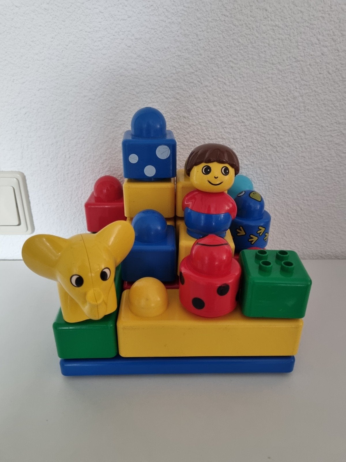 lego primoset, 26 delig met duplocombinatieblok, Ophalen of Verzenden, Zo goed als nieuw, Lego Primo
