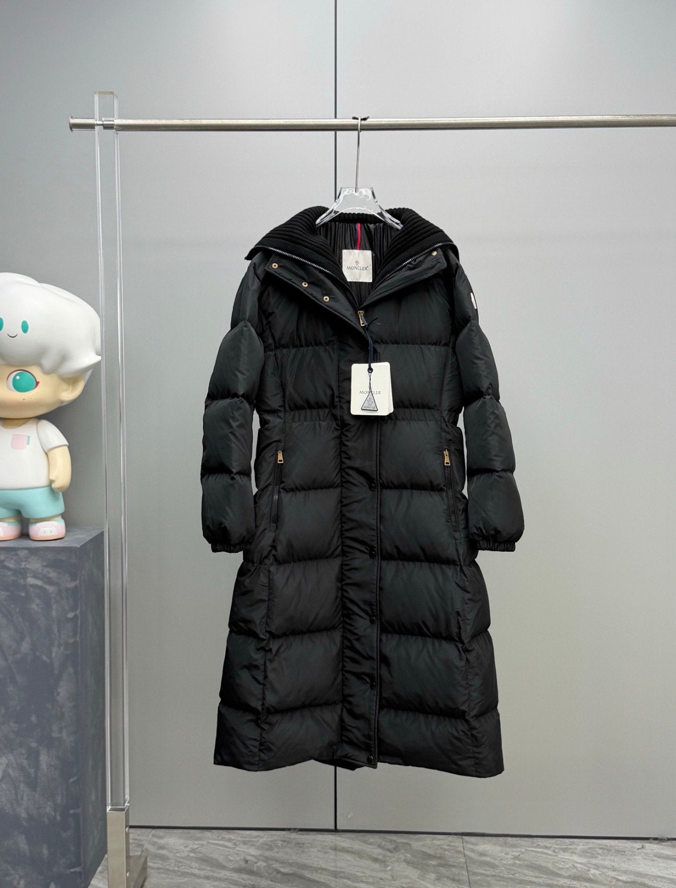 Moncler dames jas, Verzenden, Nieuw, Zwart