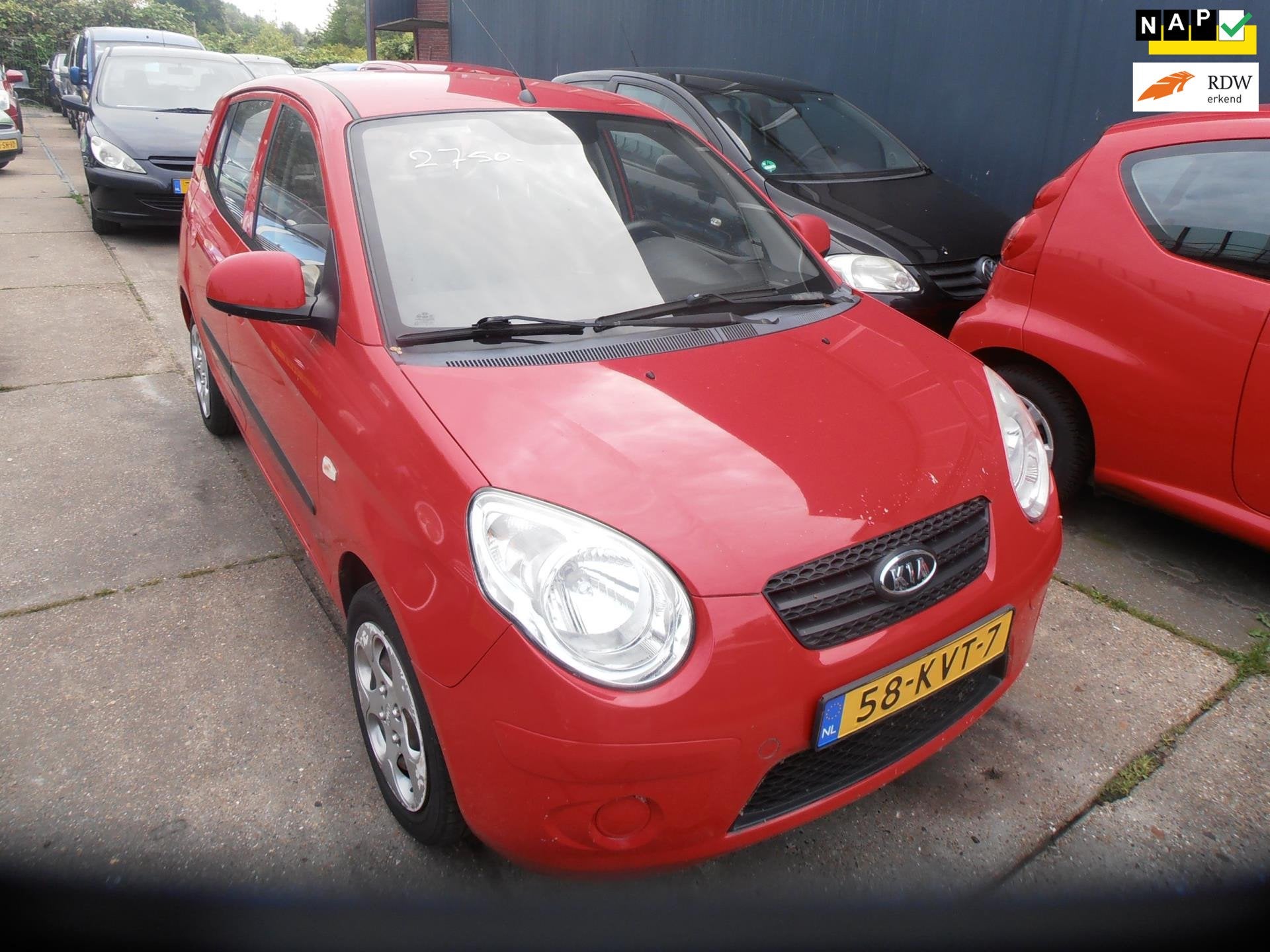 Kia Picanto 1.0 X-pect st bekr elek pak nap apk, ABS, 4 cilinders, 400 kg, Origineel Nederlands