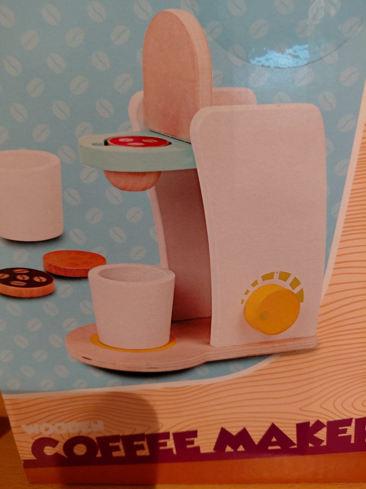 Nieuwe houten Senseo automaat voor kinderen, Kinderen en Baby's, Ophalen of Verzenden, Nieuw, Meubelstuk of Keukentje
