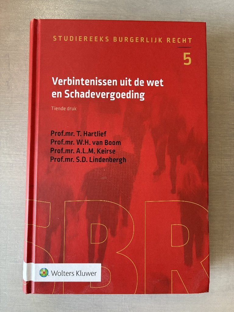 Verbintenissen uit de wet en Schadevergoeding, Nieuw, Ophalen of Verzenden, WO, Wolters Kluwer