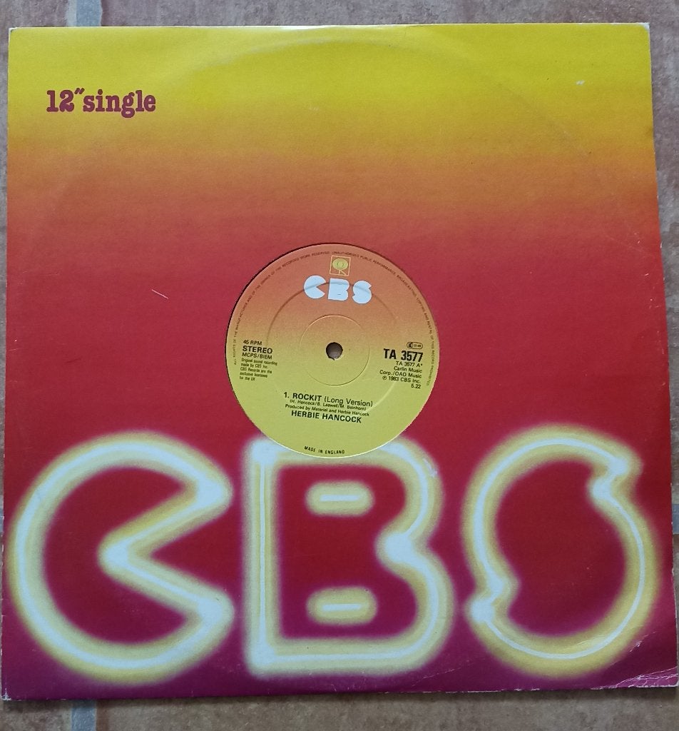 12'' Herbie Hancock - Rockit, Ophalen of Verzenden, Gebruikt, 12 inch