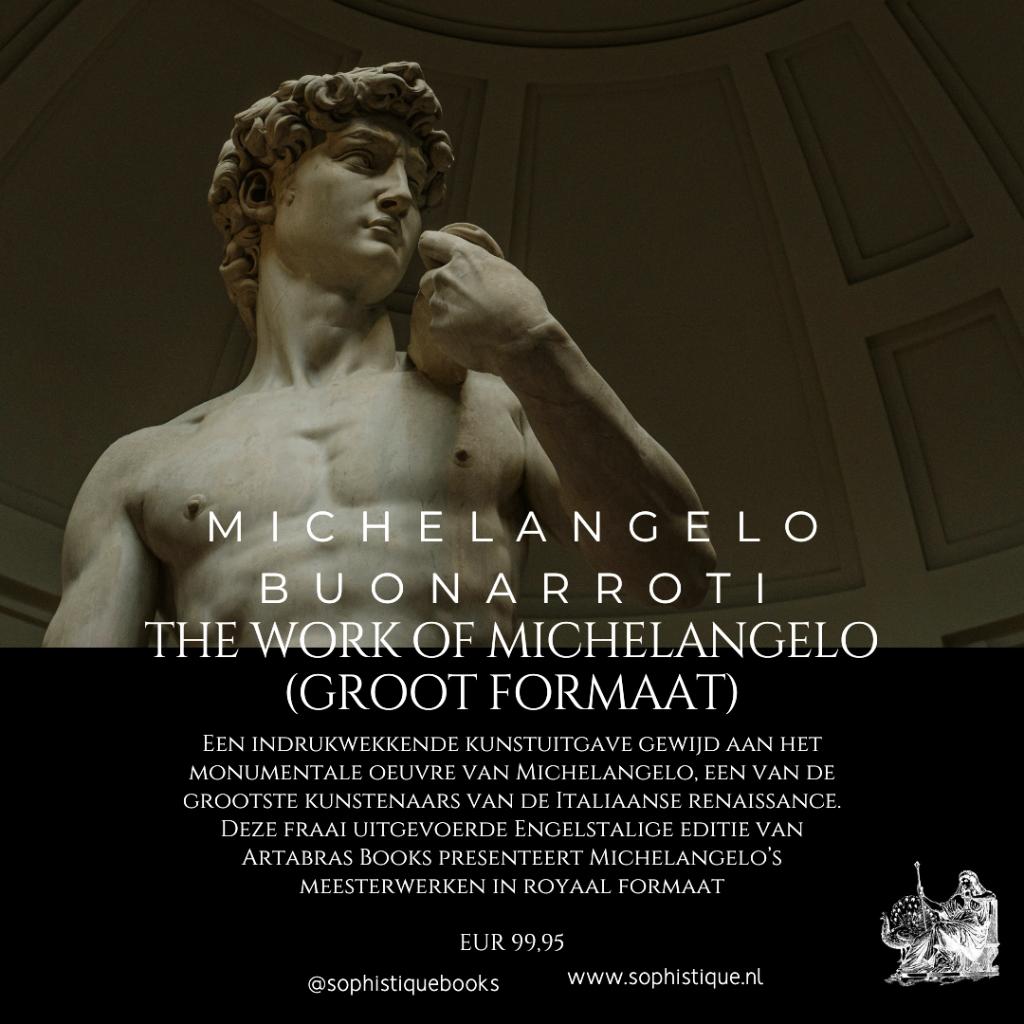 The Work of Michelangelo (Groot formaat) | EUR 99,95, Boeken, Kunst en Cultuur | Beeldend, Ophalen of Verzenden, Zo goed als nieuw