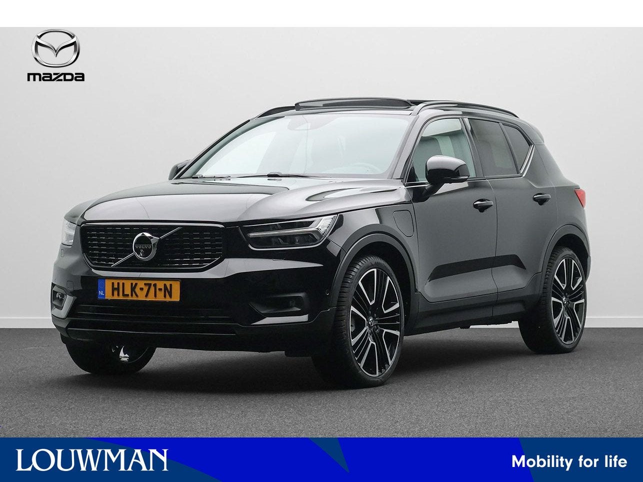 Volvo XC40 1.5 T5 Recharge Inscription | Schuifdak | Harman, 12 maanden, Leder en Stof, Zwart, Bedrijf
