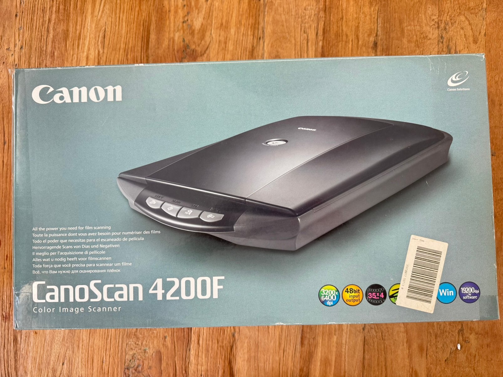 Scanner Canon 4200F (nieuw), Ophalen, Zo goed als nieuw
